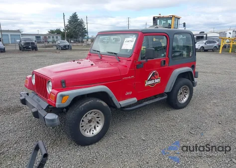 2002 Jeep Wrangler Se z USA, uszkodzony, nr VIN 1J4FA29P62P758125